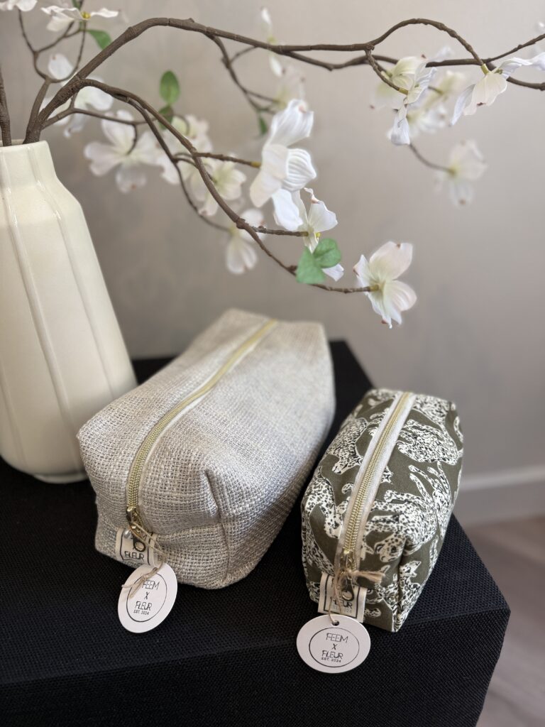 feem x fleur - webshop - beauty bag - makeup bag