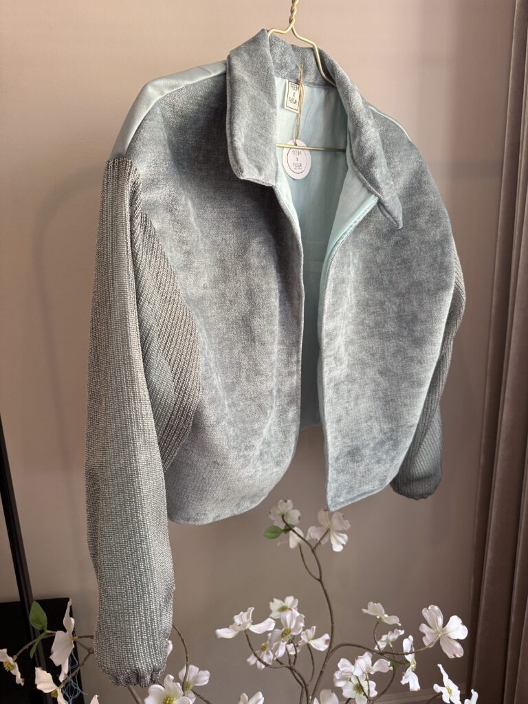 feem x fleur - webshop - jacket - blue